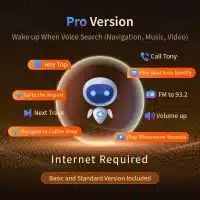 Interface de fonctions avancées de l'assistant vocal Toppal Pro pour les autoradios Android